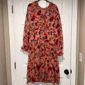 Jodifl floral Midi dress